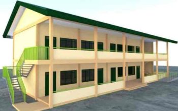 Desain ruang kelas 2 lantai